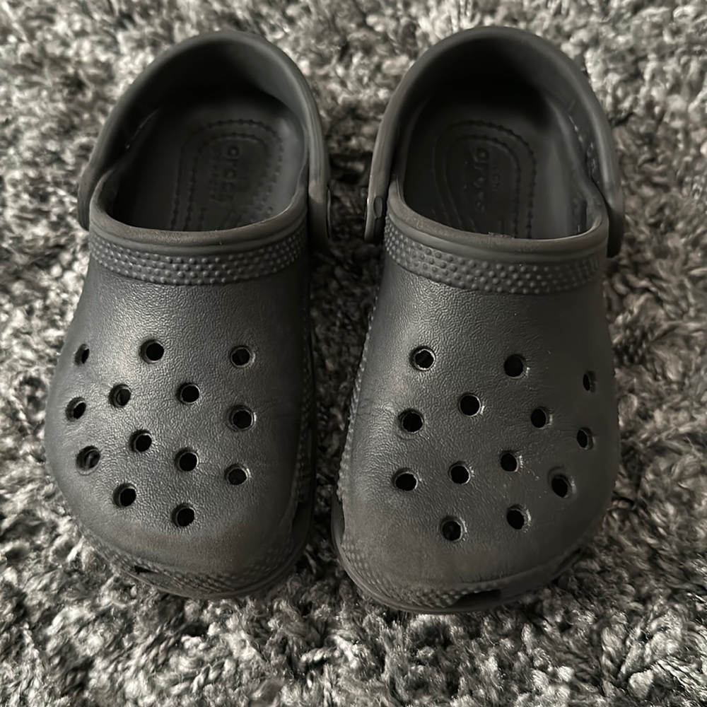 Toddler boy Crocs size 9